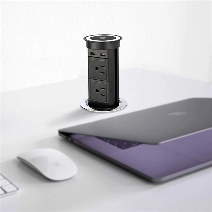 pop up outlet for desk
